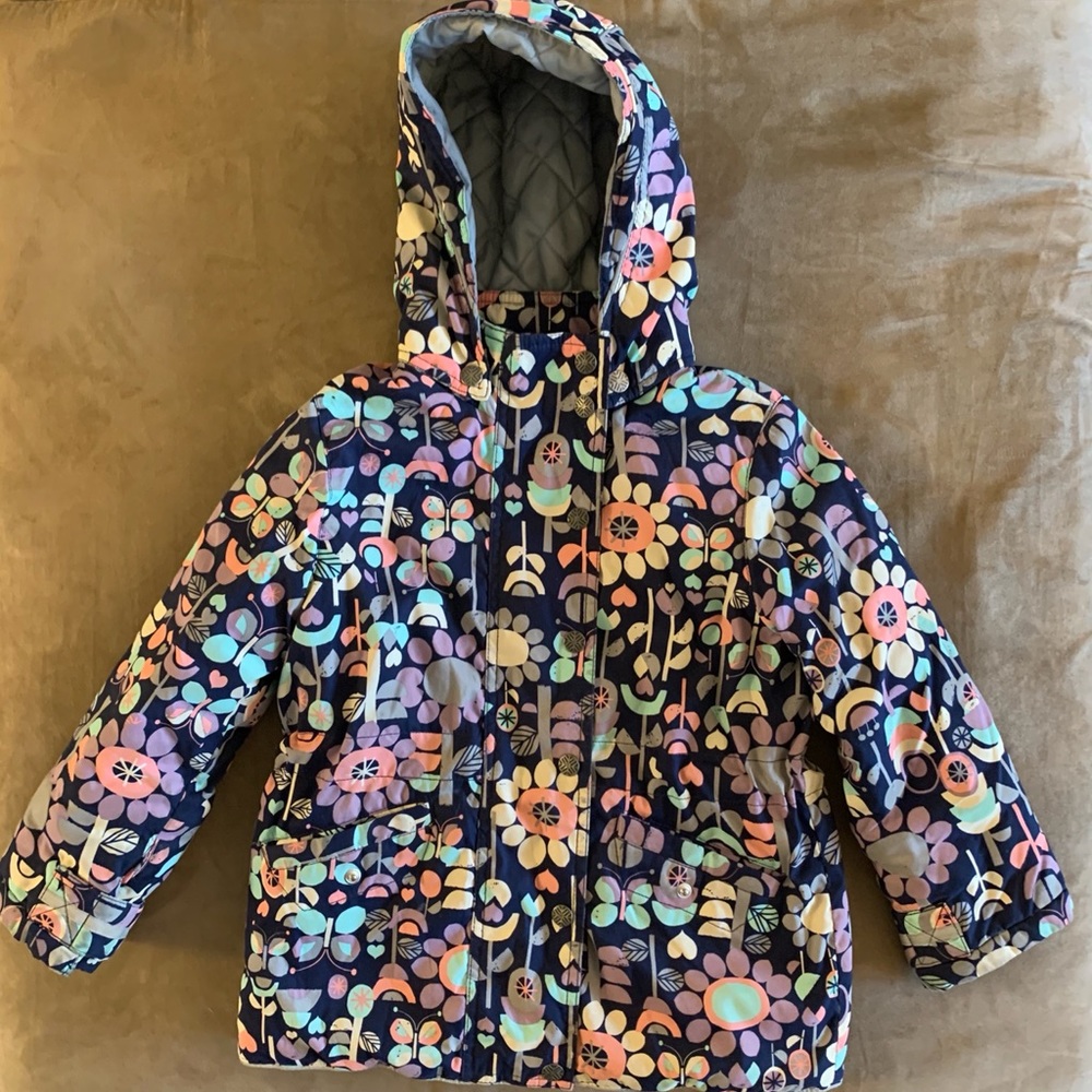 Hanna Andersson girl coat size 110